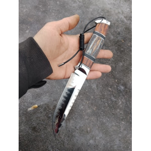 АРХАНГЕЛ авторський ніж ручної роботи Alexknifemaker, сталь  DI90MP, 63 HRC. Photo 3
